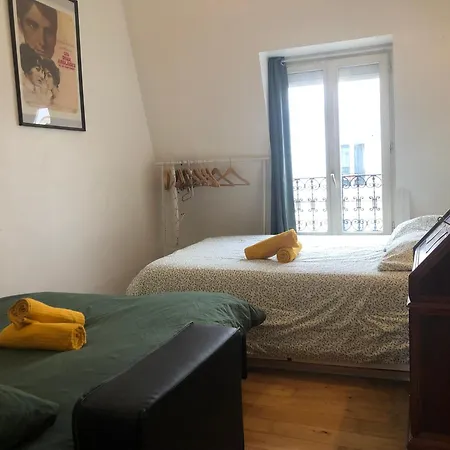 Ferienwohnung 2 Pieces Sous Les Toits 6 Personnes Calme Lumineux Equipe Paris Exterior foto